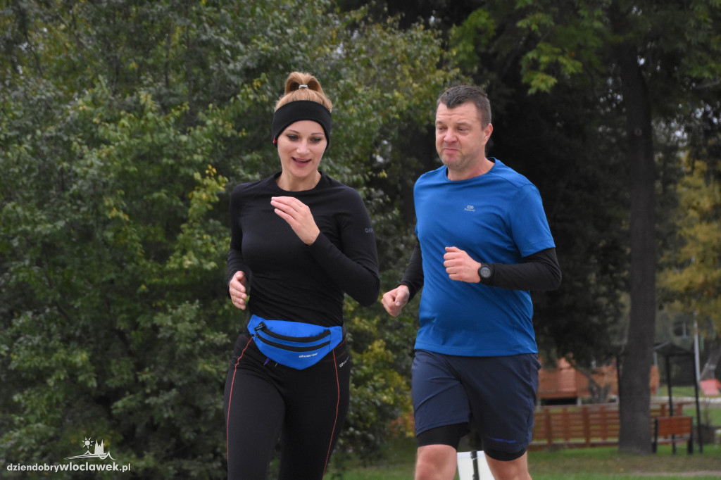 Parkrun w parku na Słodowie