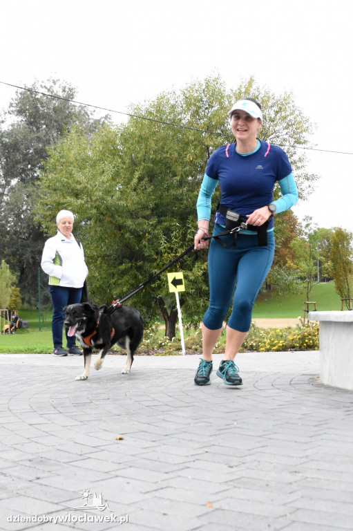 Parkrun w parku na Słodowie