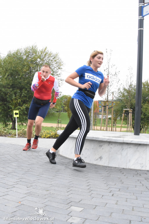 Parkrun w parku na Słodowie