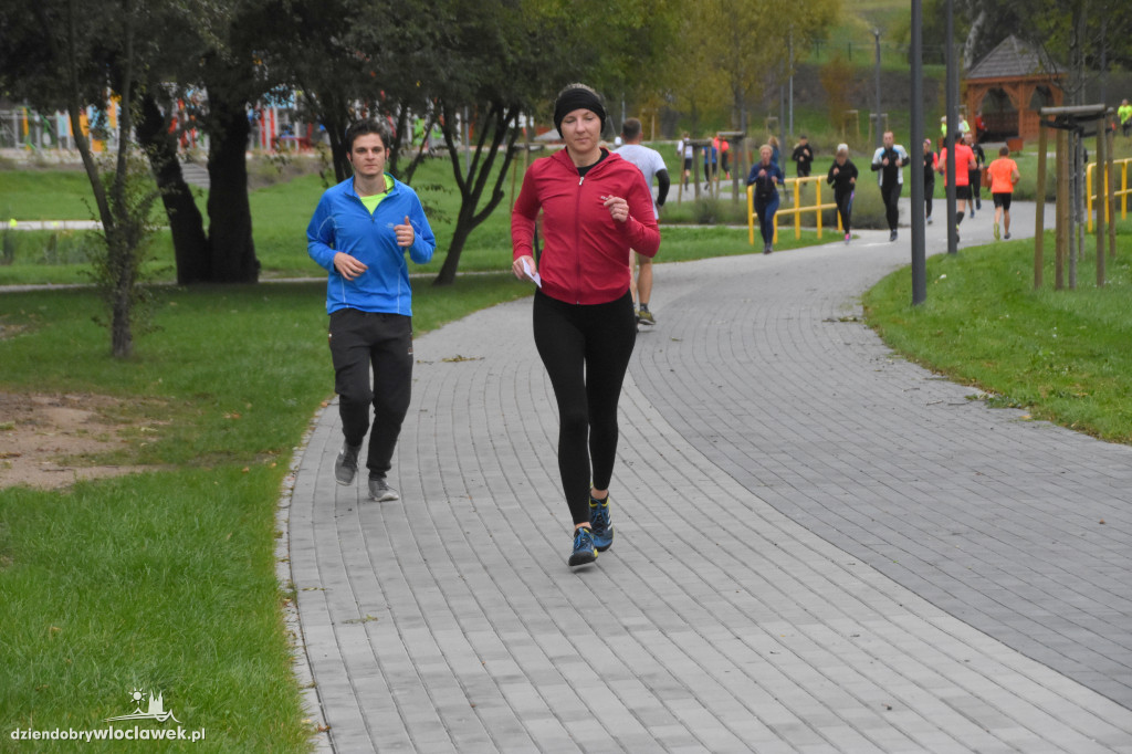 Parkrun w parku na Słodowie