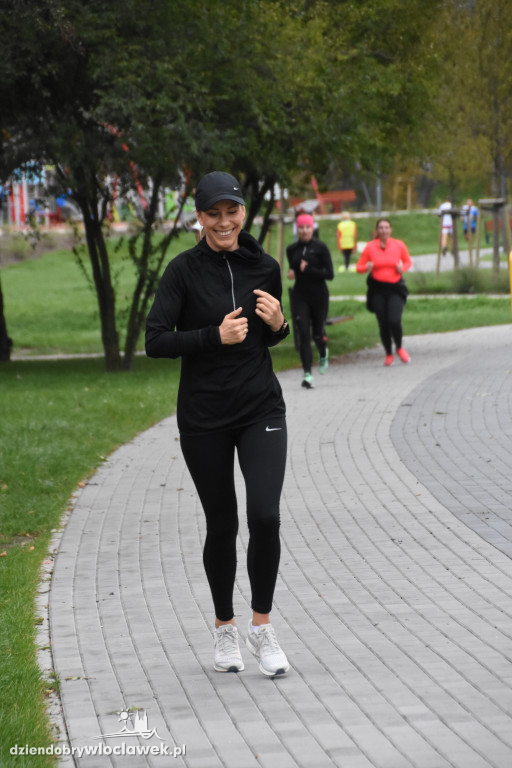 Parkrun w parku na Słodowie