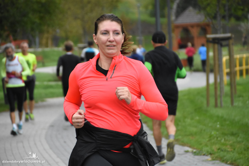 Parkrun w parku na Słodowie