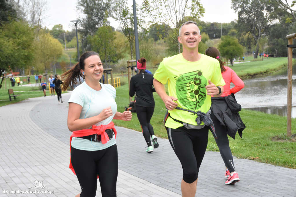 Parkrun w parku na Słodowie