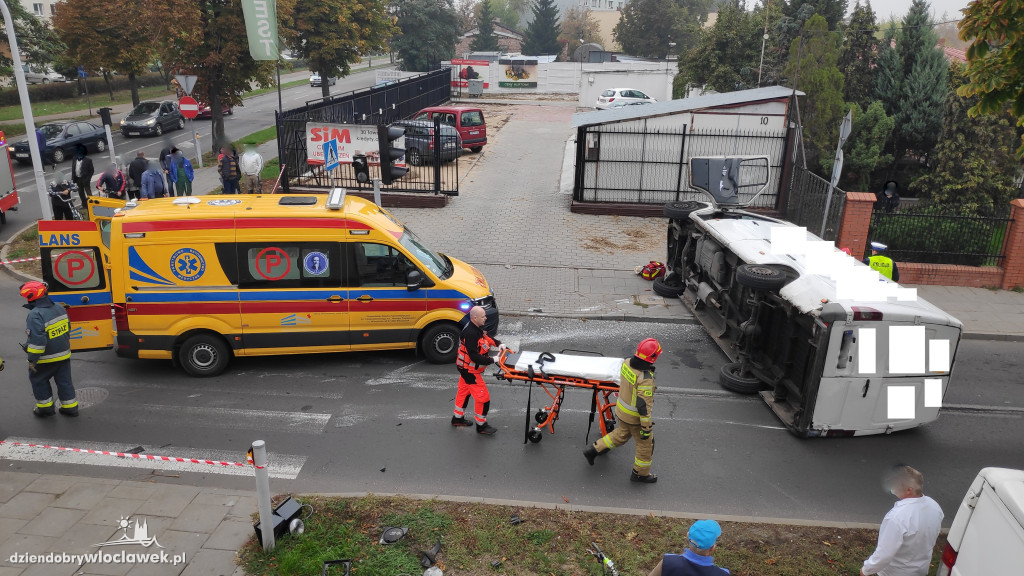 Zderzenie dwóch aut na Południu