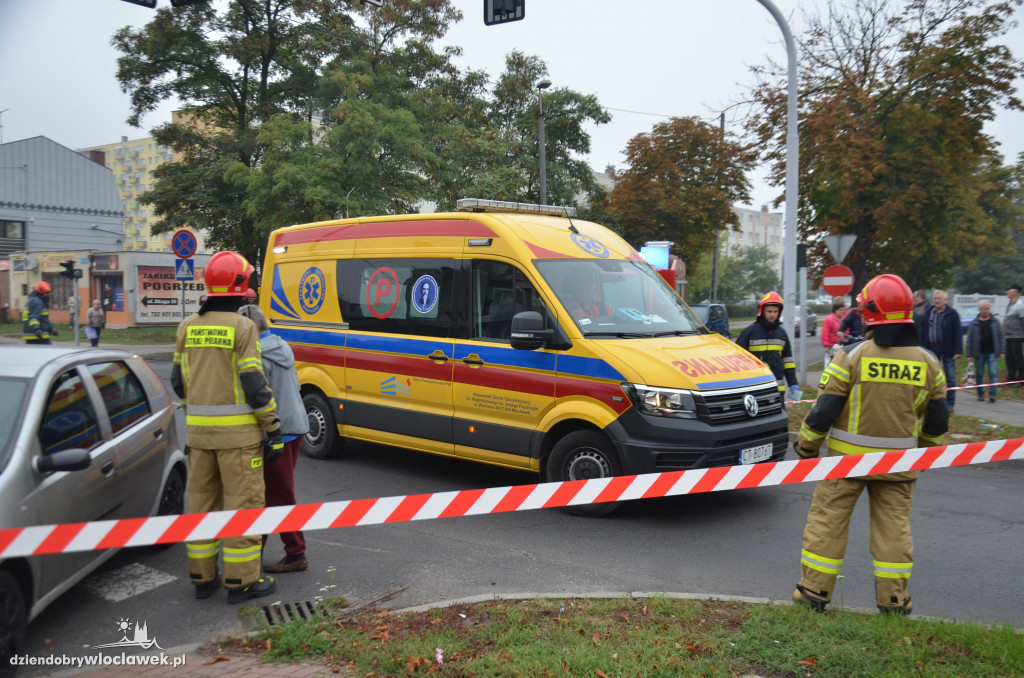 Zderzenie dwóch aut na Południu