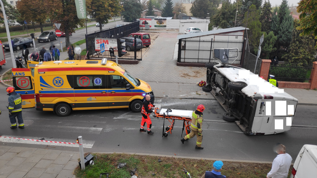 Miasto zakorkowane przez awarię