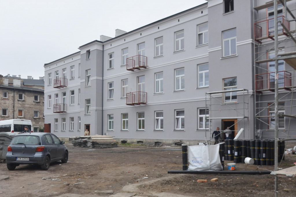 Kamienice w Śródmieściu remontowane