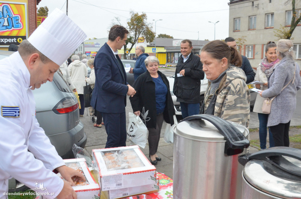 Kampania wyborcza na targowisku