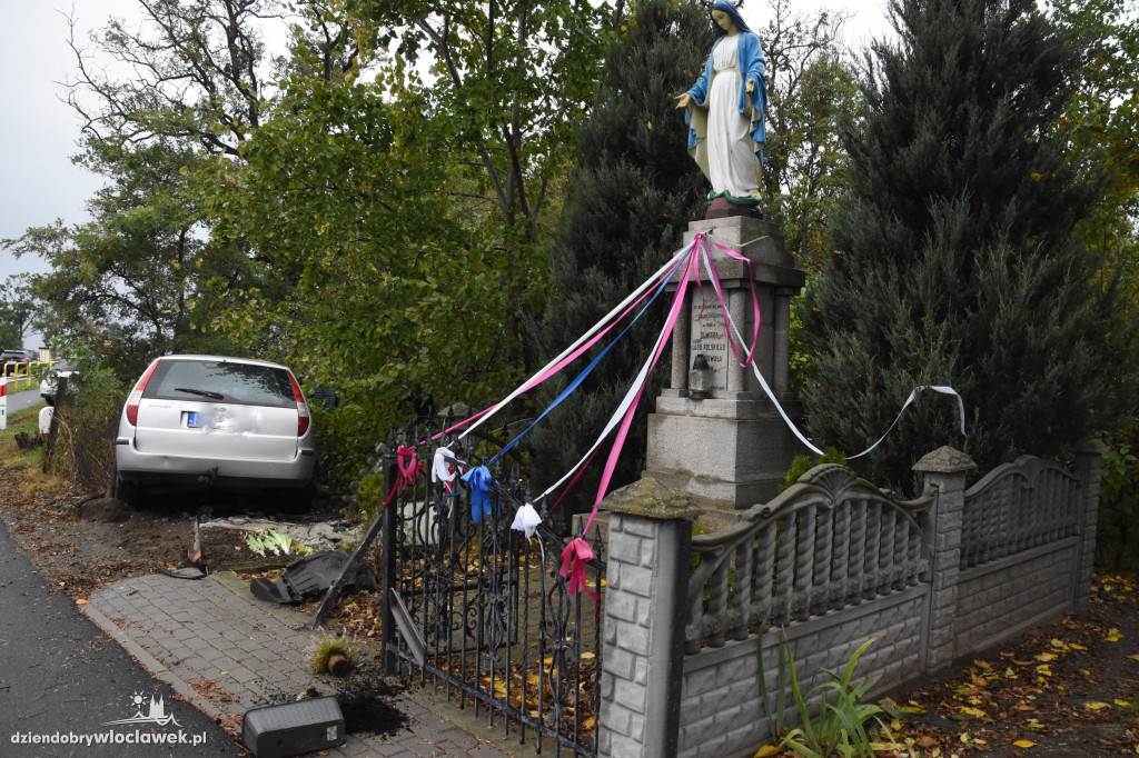 Osobówką w ogrodzenie figurki