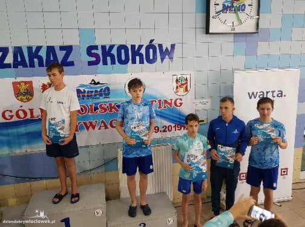 Kolejne sukcesy pływaków z Włocławka