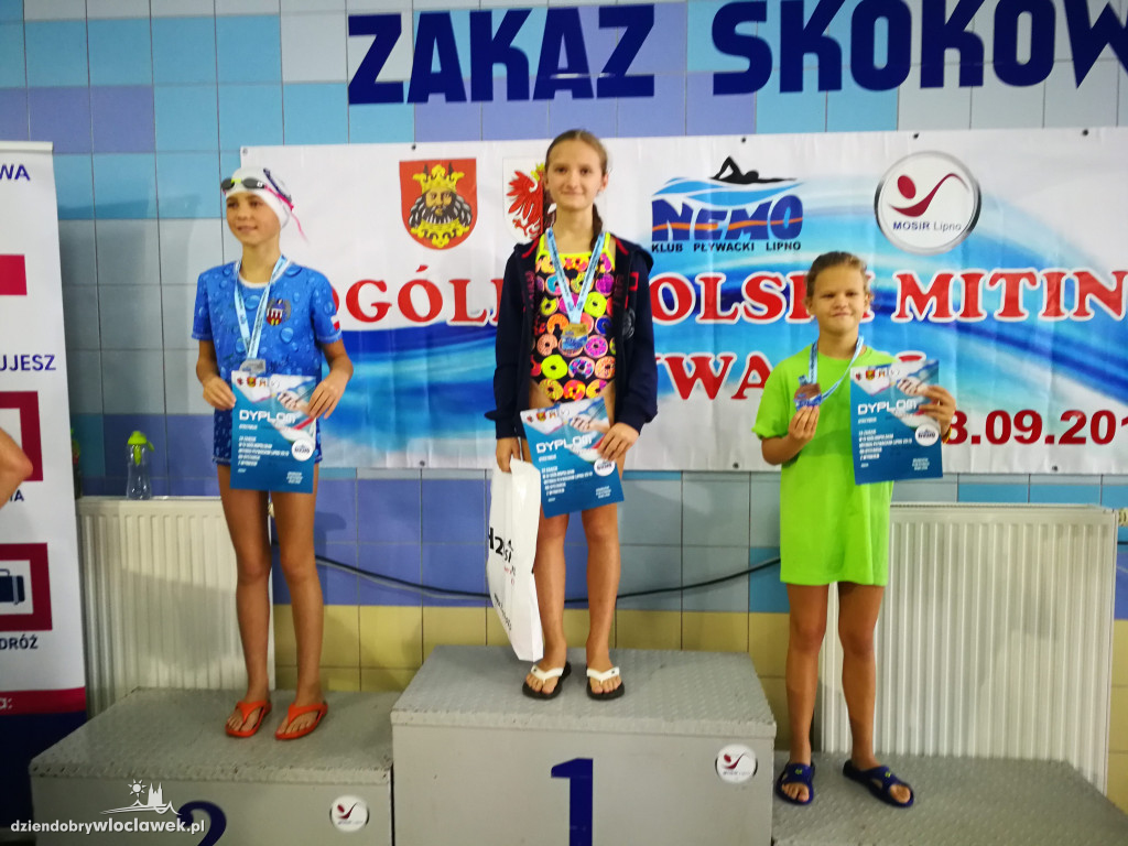 Kolejne sukcesy pływaków z Włocławka