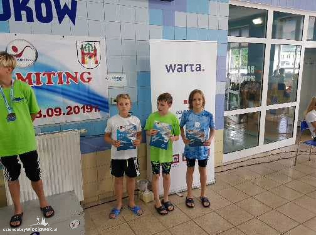 Kolejne sukcesy pływaków z Włocławka