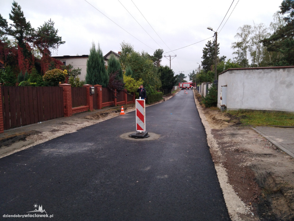 Wyciek gazu przy ul. Ziołowej