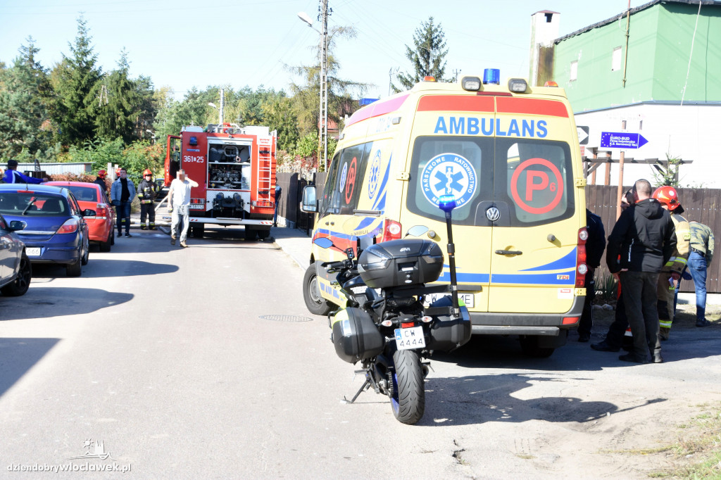 Pożar domu przy ul. Mielęcińskiej