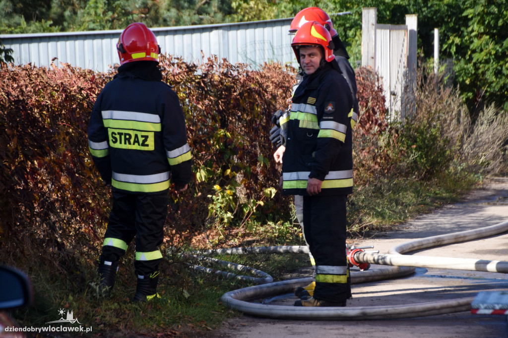Pożar domu przy ul. Mielęcińskiej