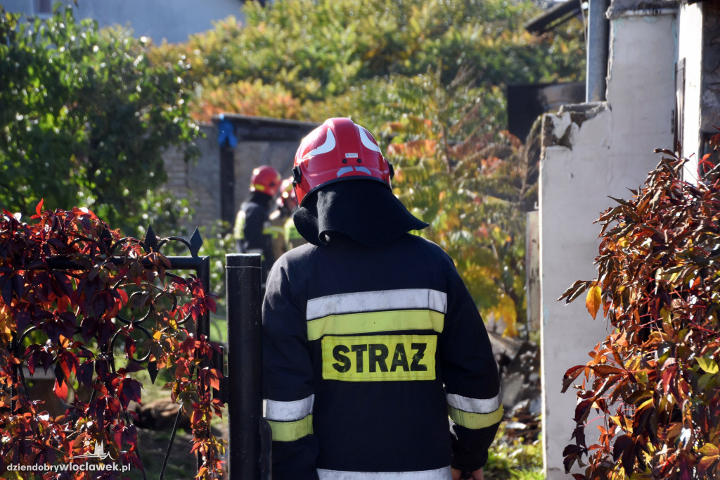 Pożar domu przy ul. Mielęcińskiej