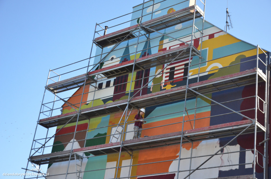 Przy ul. Żabiej powstaje nowy mural