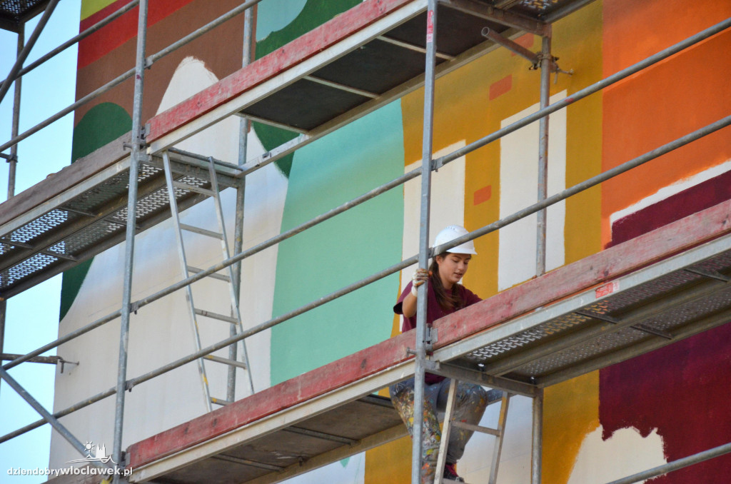 Przy ul. Żabiej powstaje nowy mural