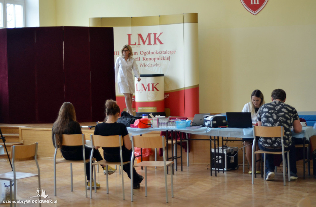 Pobór krwi w LMK