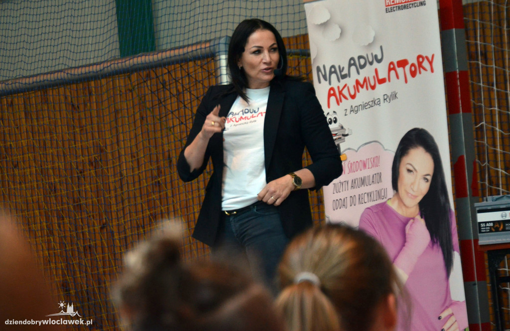 Agnieszka Rylik w Szkole Podstawowej 23