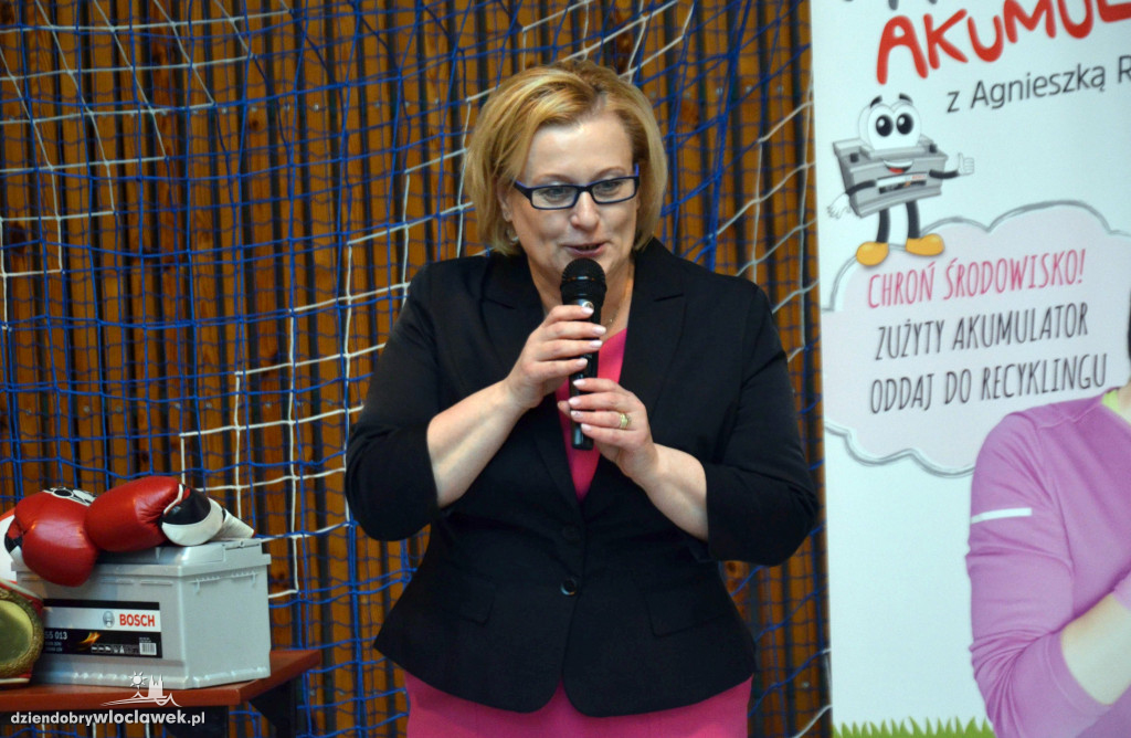 Agnieszka Rylik w Szkole Podstawowej 23