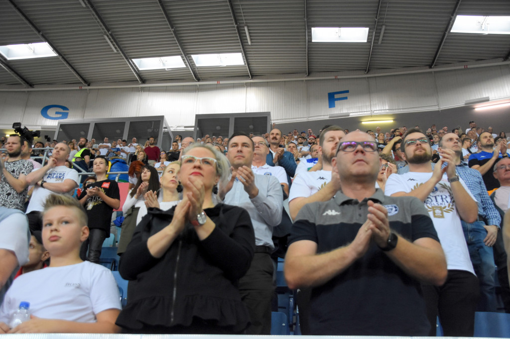 Kibice na meczu Anwil - Trefl