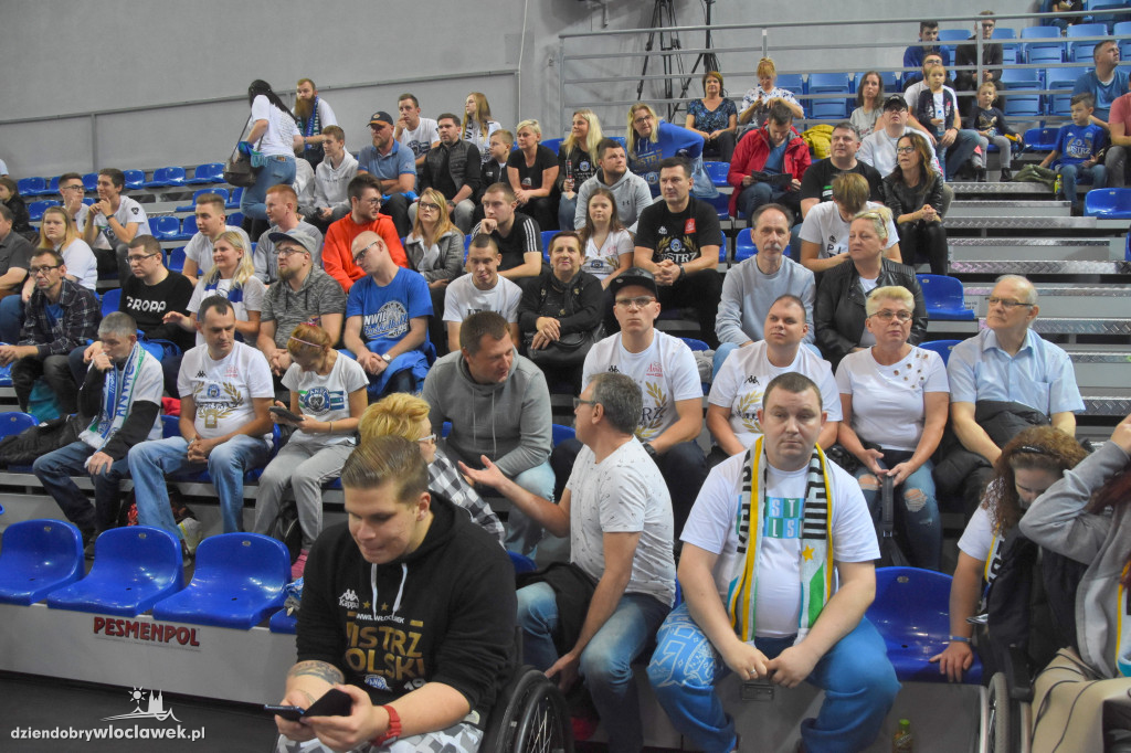 Kibice na meczu Anwil - Trefl
