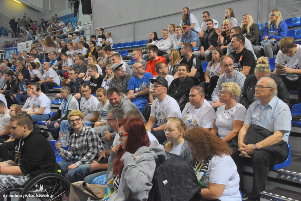 Kibice na meczu Anwil - Trefl