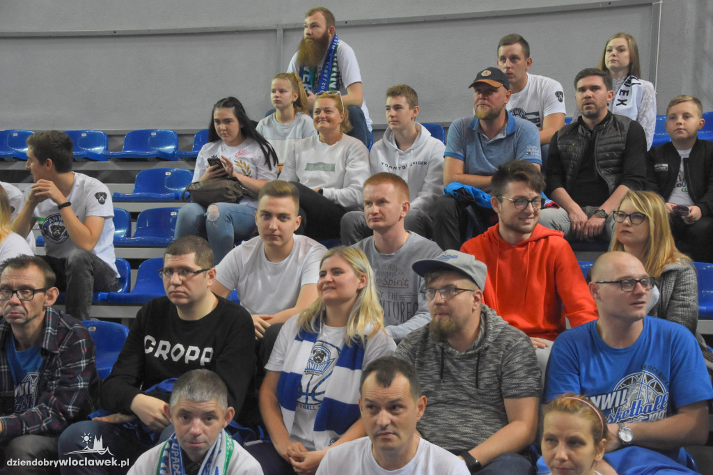 Kibice na meczu Anwil - Trefl