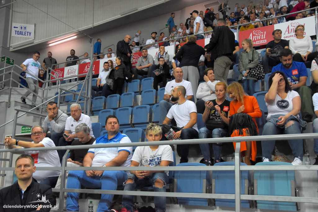 Kibice na meczu Anwil - Trefl