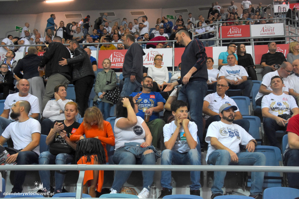 Kibice na meczu Anwil - Trefl