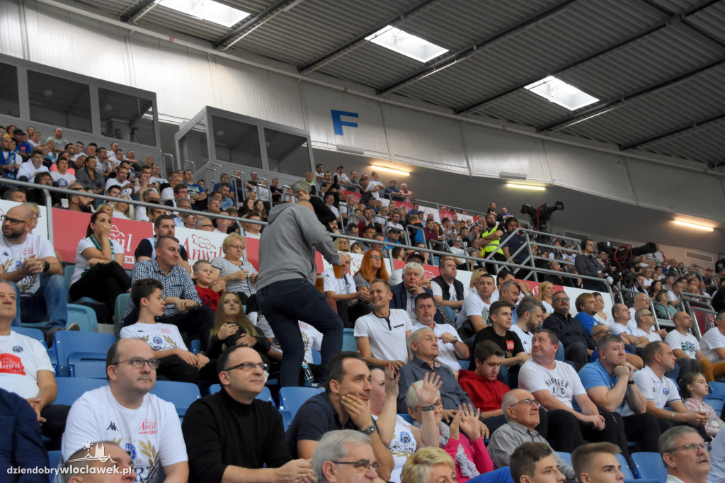 Kibice na meczu Anwil - Trefl
