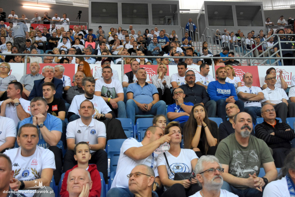 Kibice na meczu Anwil - Trefl
