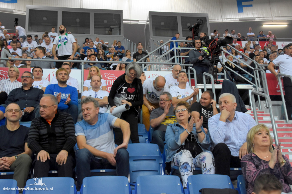 Kibice na meczu Anwil - Trefl
