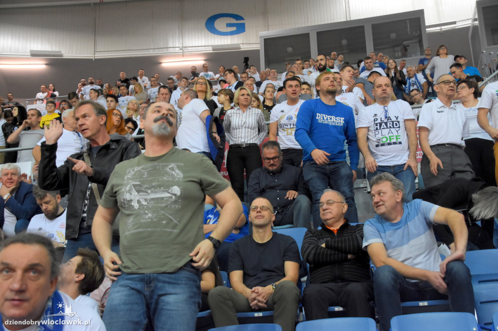 Kibice na meczu Anwil - Trefl