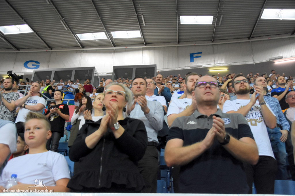 Kibice na meczu Anwil - Trefl