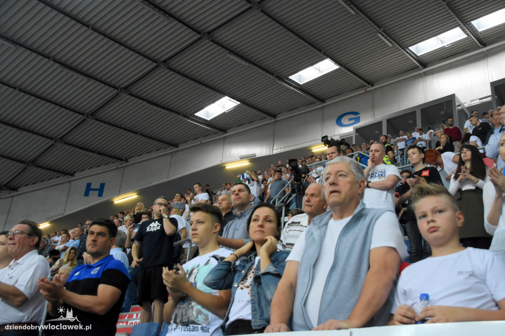 Kibice na meczu Anwil - Trefl