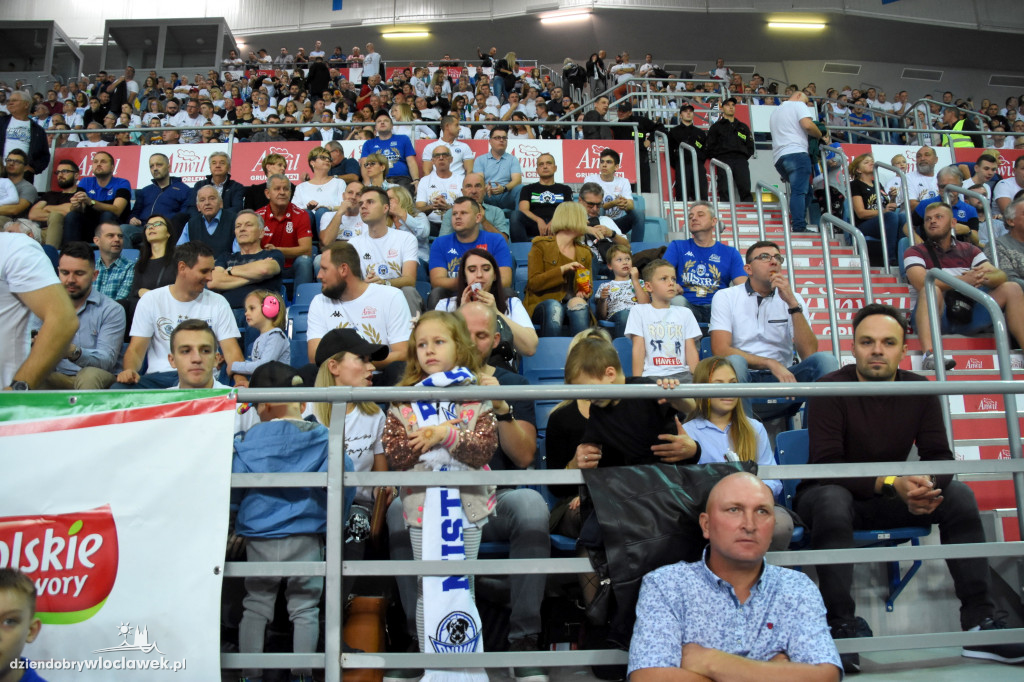 Kibice na meczu Anwil - Trefl