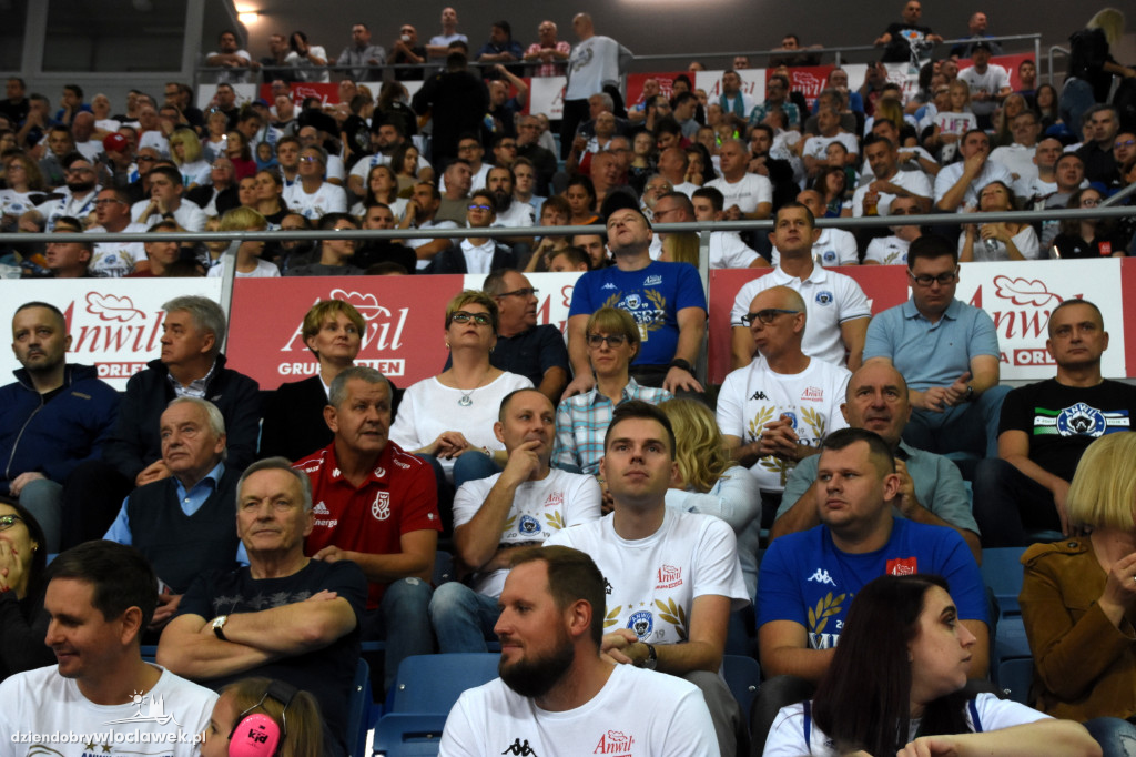 Kibice na meczu Anwil - Trefl