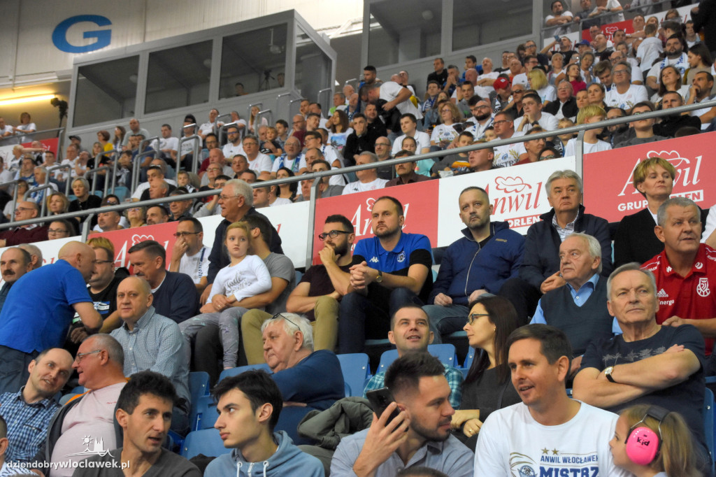 Kibice na meczu Anwil - Trefl