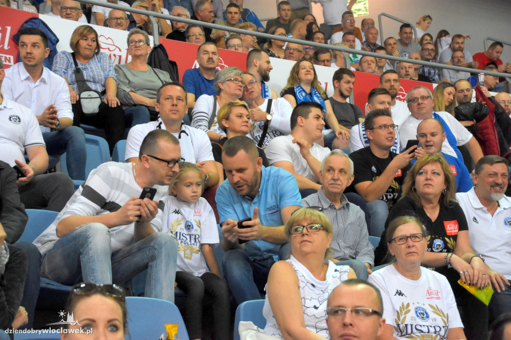 Kibice na meczu Anwil - Trefl