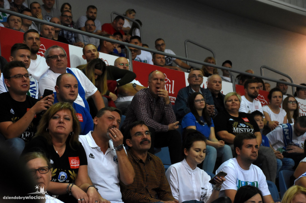 Kibice na meczu Anwil - Trefl