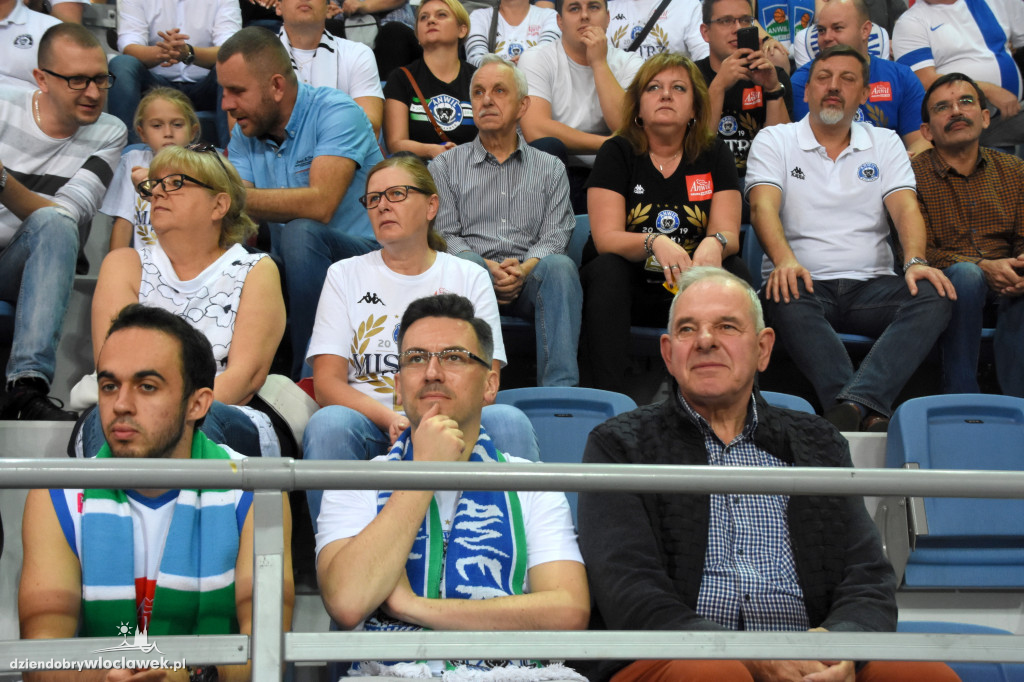 Kibice na meczu Anwil - Trefl