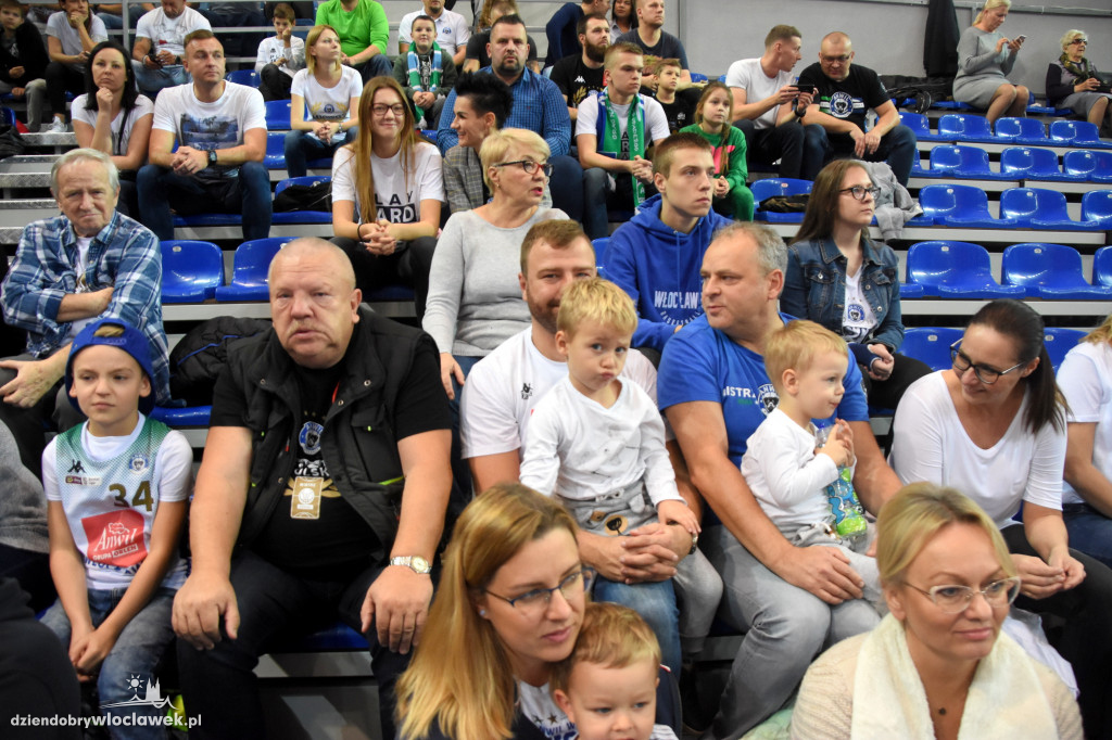 Kibice na meczu Anwil - Trefl