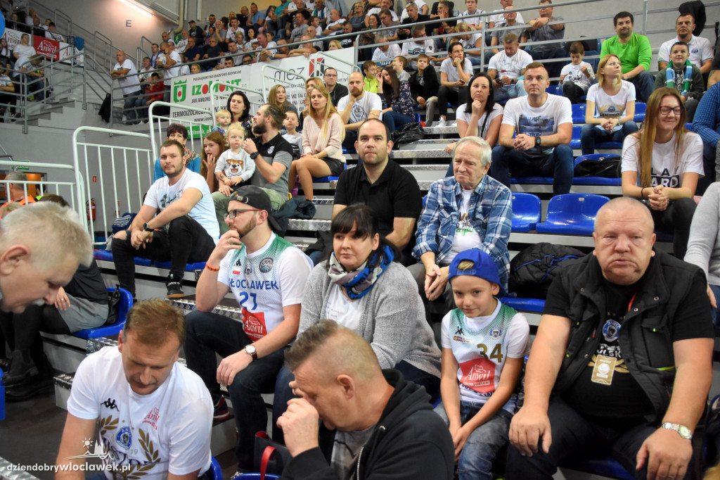 Kibice na meczu Anwil - Trefl