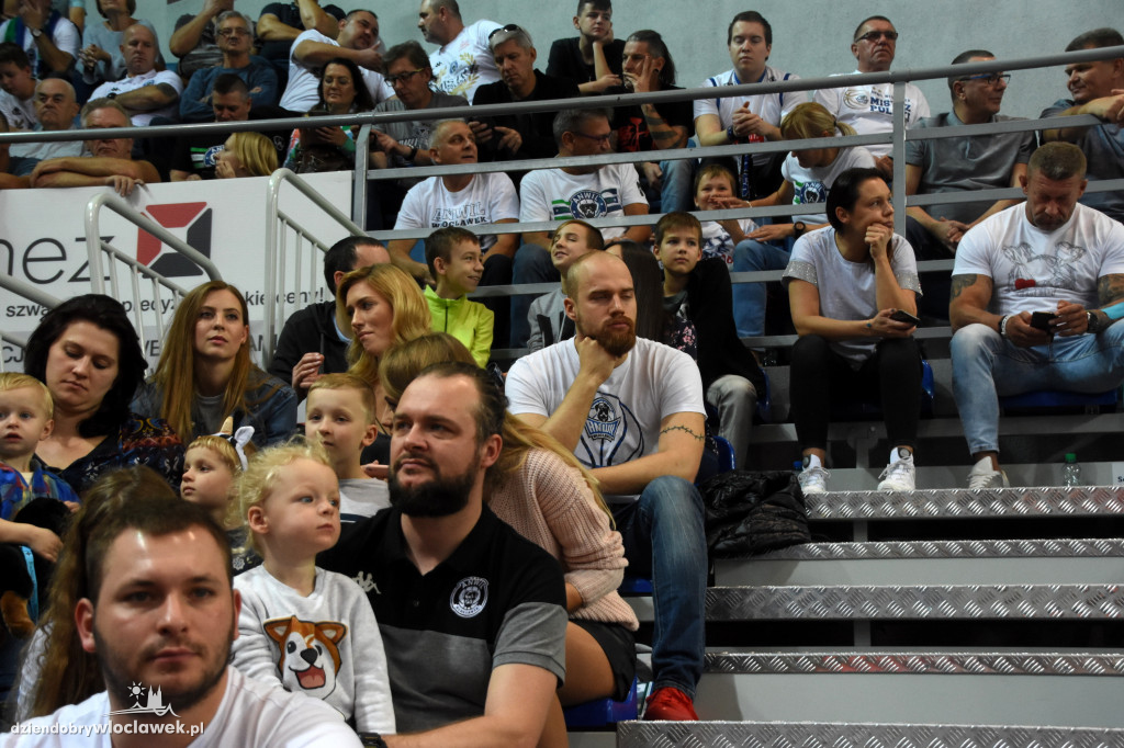 Kibice na meczu Anwil - Trefl