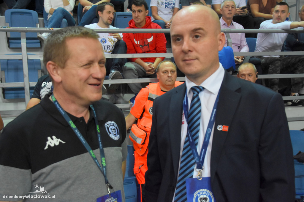 Kibice na meczu Anwil - Trefl