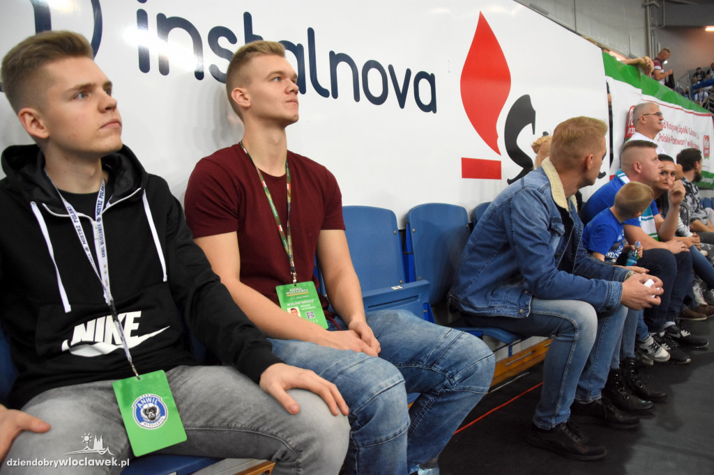 Kibice na meczu Anwil - Trefl