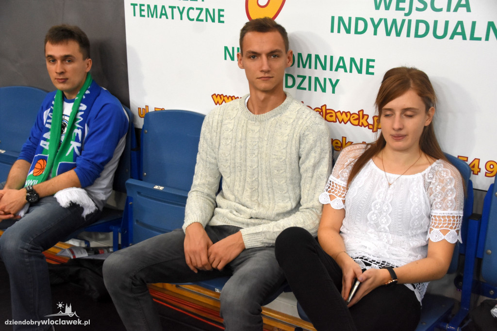 Kibice na meczu Anwil - Trefl