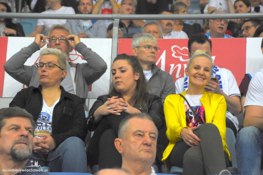 Kibice na meczu Anwil - Trefl